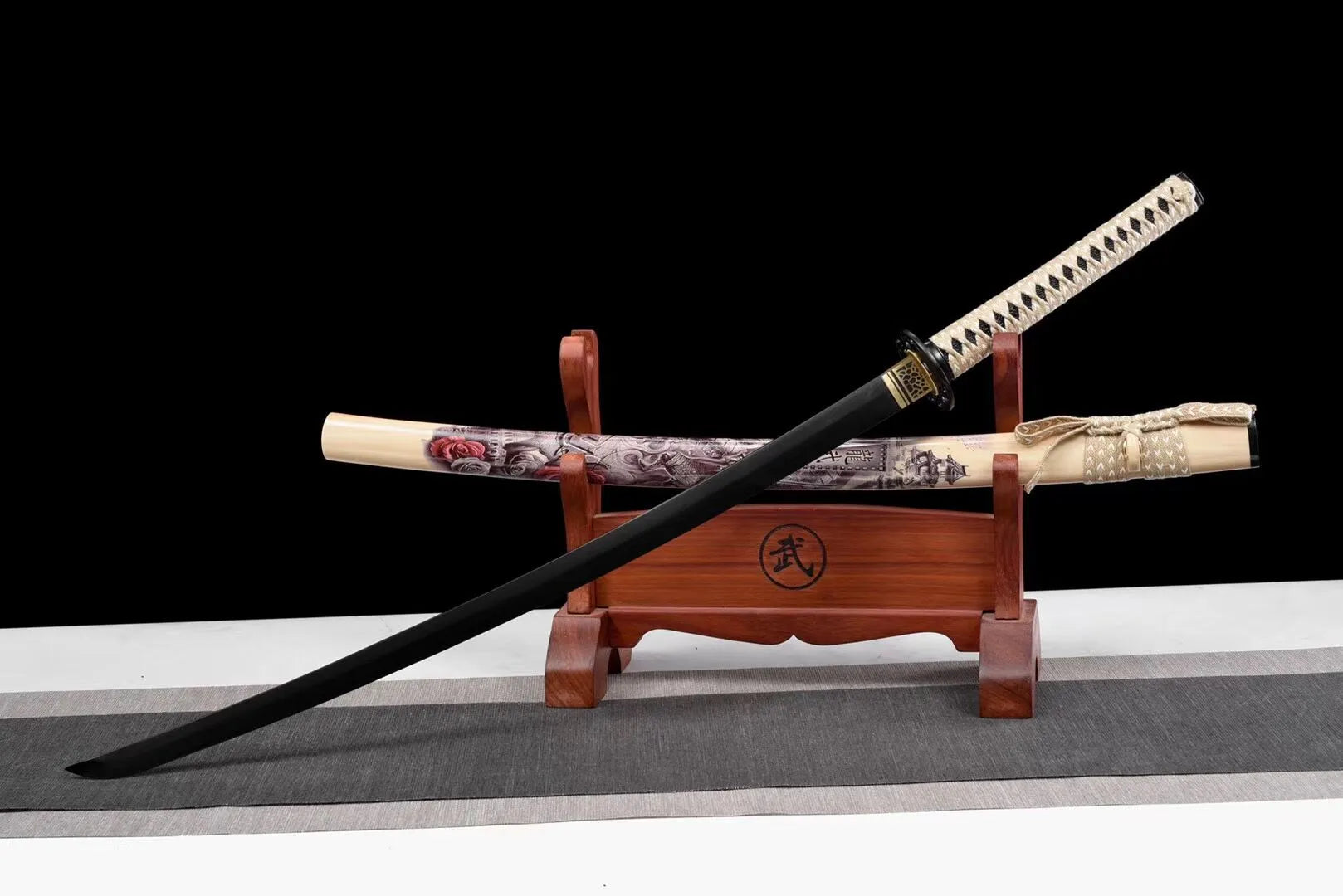 Katana Black Dragon Blade