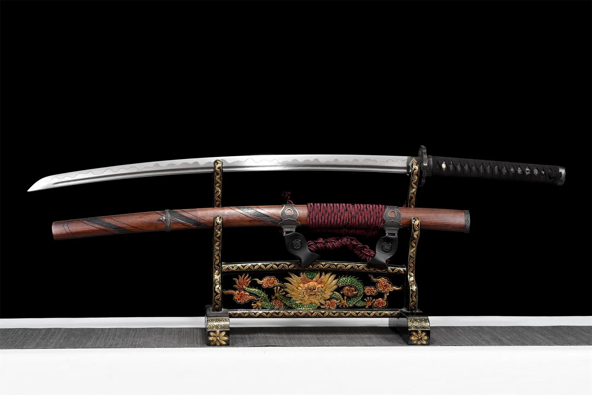 Katana Damascus Wave