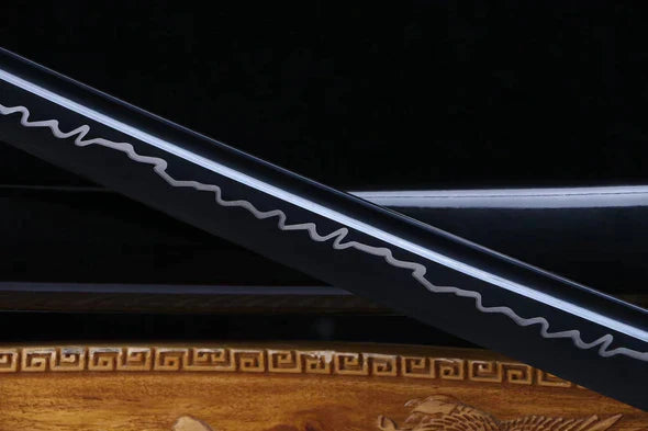 Wakizashi Aokiba no Yoru (蒼牙の夜脇差)
