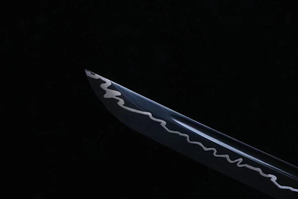 Wakizashi Aokiba no Yoru (蒼牙の夜脇差)