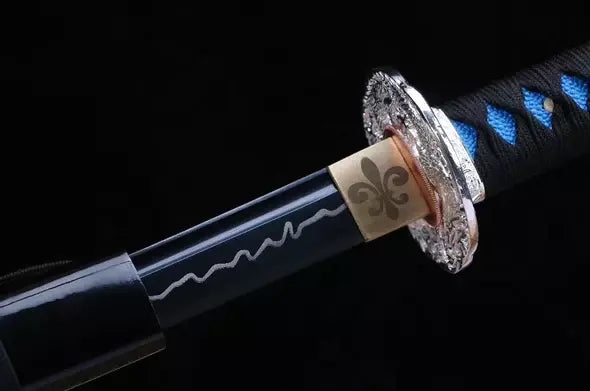 Wakizashi Aokiba no Yoru (蒼牙の夜脇差)