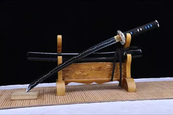 Wakizashi Aokiba no Yoru (蒼牙の夜脇差)