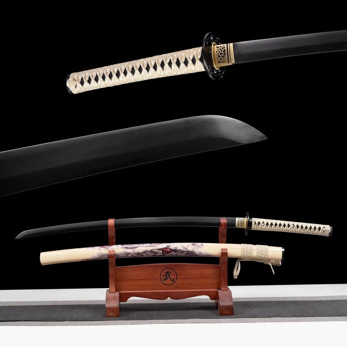 Katana Black Dragon Blade